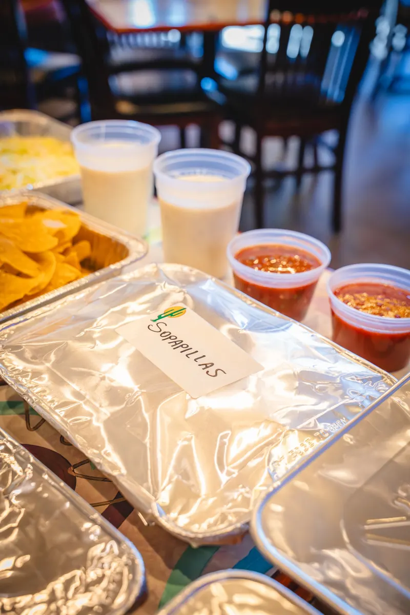 Catering spread