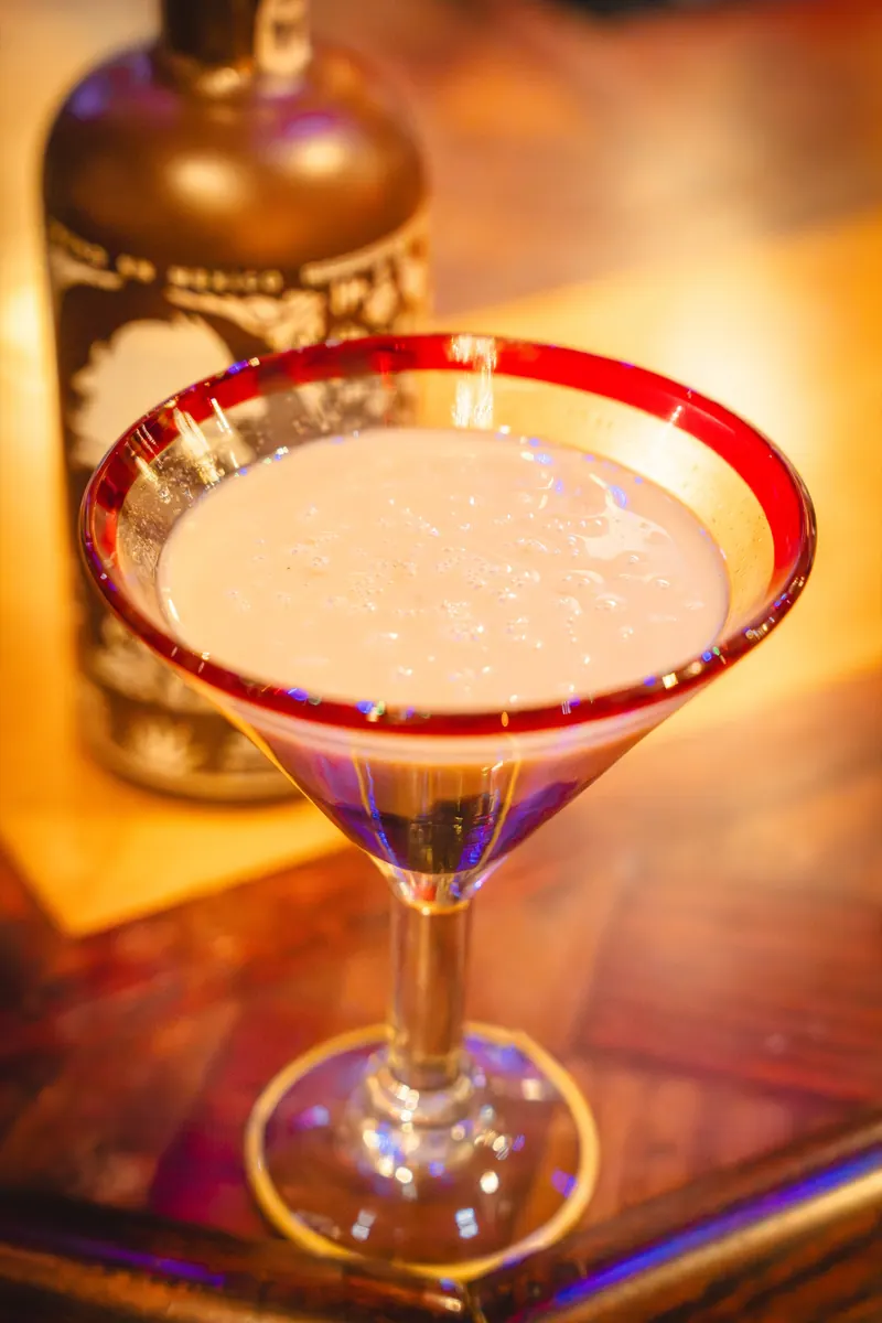 Cocktail on the bar