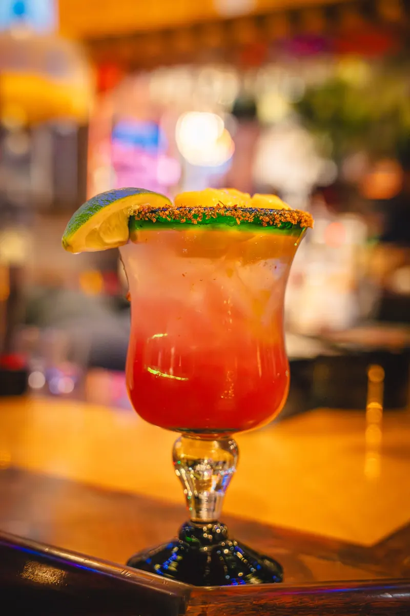 Cocktail on the bar