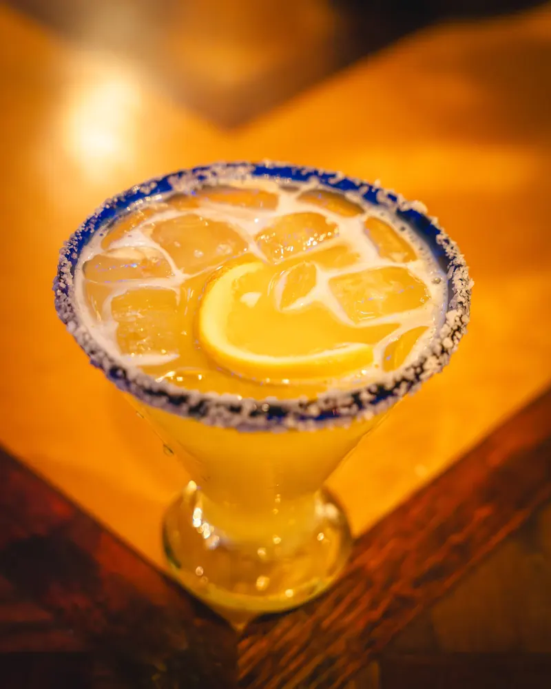 Cocktail on the bar